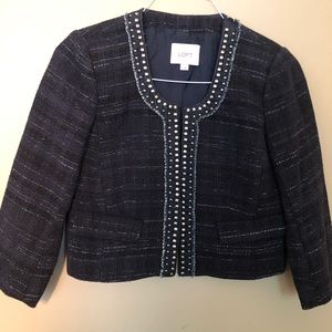 Cropped jacket of 17 inches long